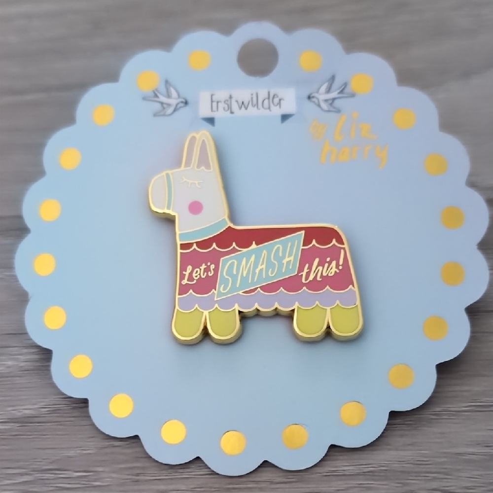 Erstwilder Piñata Enamel Pin